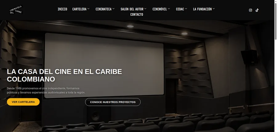Cinemateca del Caribe - Fundación de cine independiente en Barranquilla