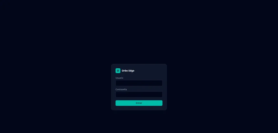 Edge - panel de administración de reverse proxy